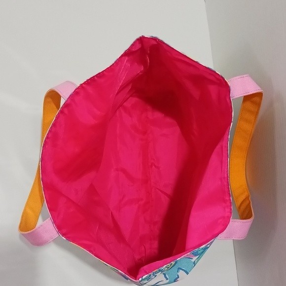Lilly Pulitzer Estee Lauder Floral Canvas Bag - Picture 9 of 11